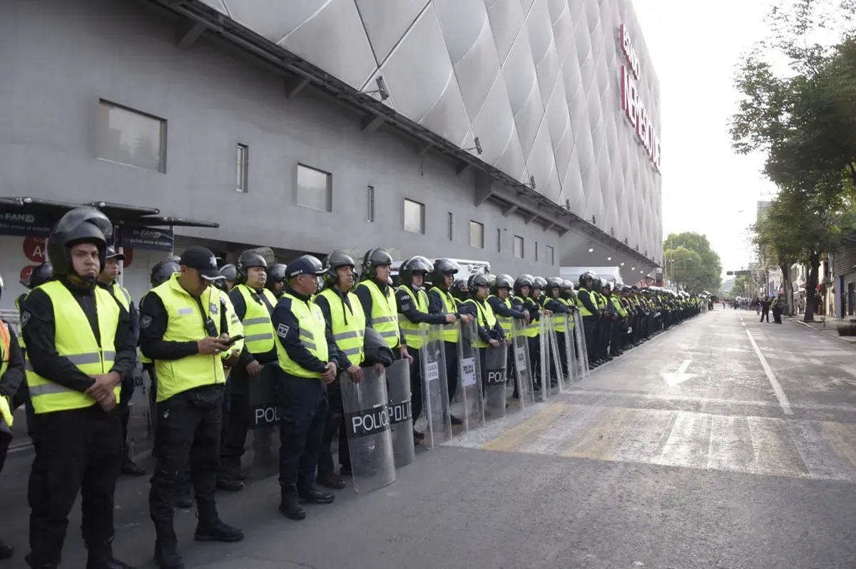 Despliega SSEM operativo con más de 900 elementos para el partido Toluca vs. Monterrey