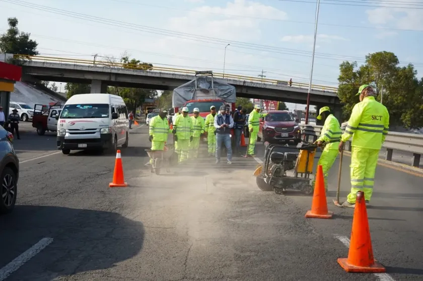 Inicia rehabilitación vial en Texcoco con programa “El Bachetón”