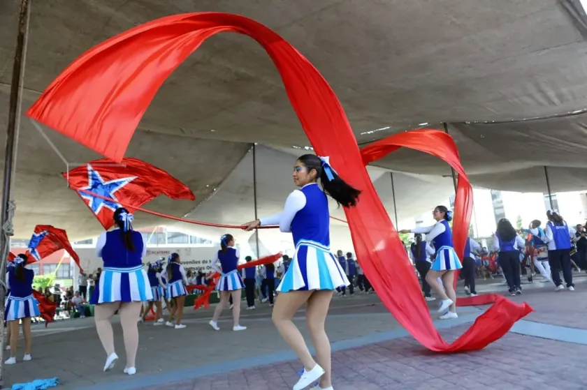 Ecatepec renueva su legado cultural con espectacular Encuentro de Bandas Juveniles de Marcha