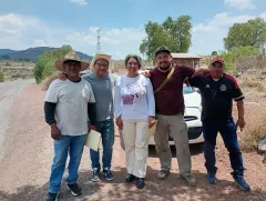 Claudia Garfias Alcántara agilizará proyectos comunitarios en San Marcos Tlaxuchilco y Buenavista