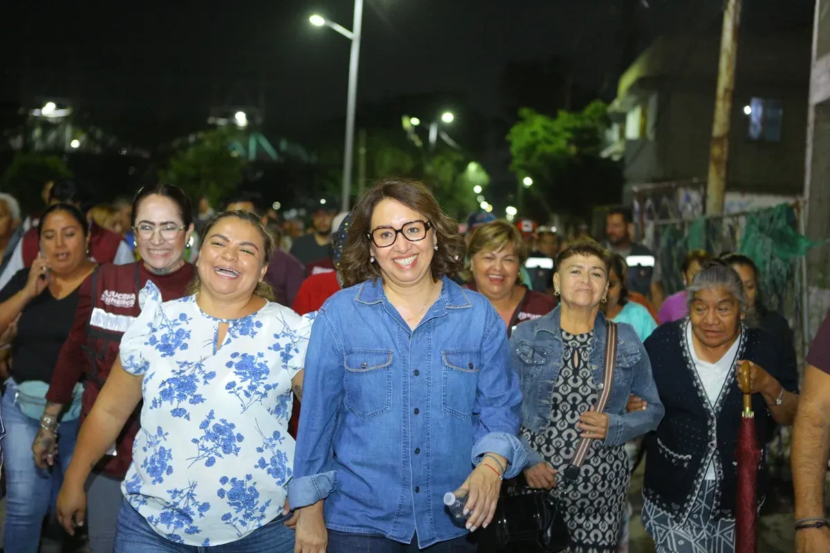 Transforman Potrero Chico con Sendero Seguro: iluminan zona con más de 200 luminarias y obras comunitarias