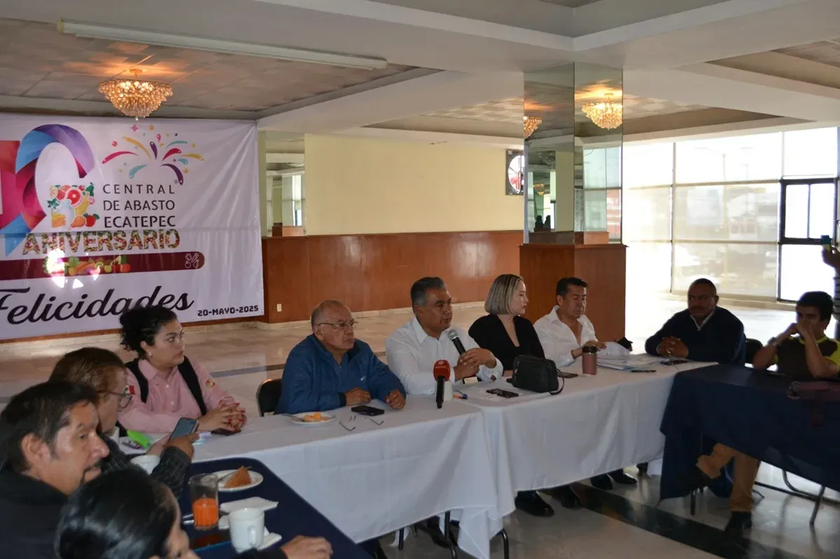 Desmiente Octavio Martínez que bodega asegurada por la FGJEM esté en la Central de Abasto de Ecatepec