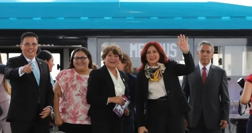 Delfina Gómez reconoce a Rosi Wong y lanza protocolo contra el acoso en transporte público