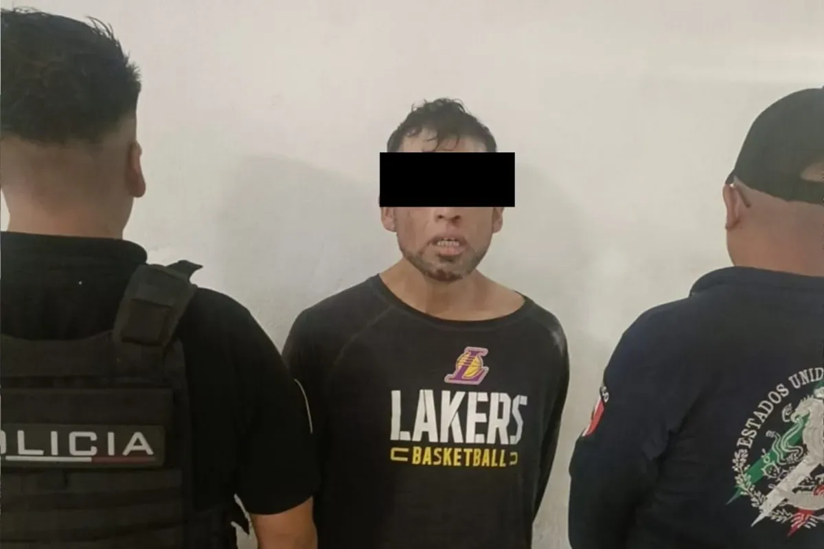 Detienen a sujeto por agredir a sus padres y provocar incendio en Ecatepec