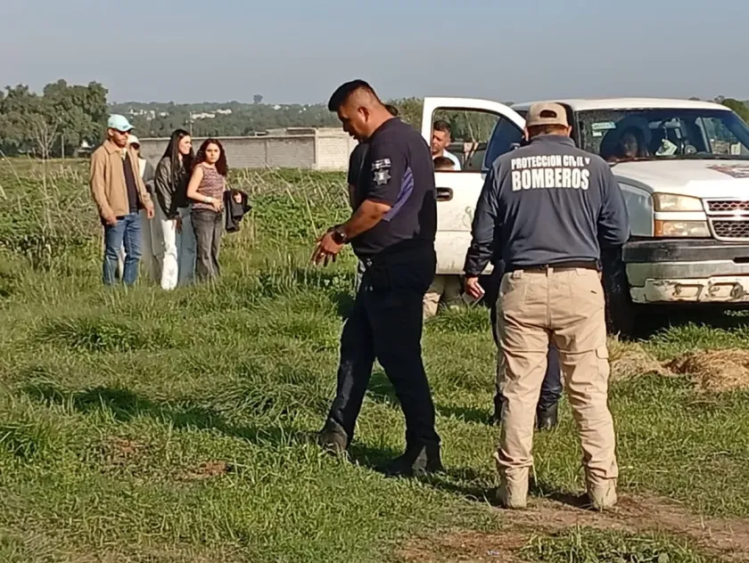 Aterrizaje forzoso de globo aerostático moviliza a cuerpos de emergencia en Acolman