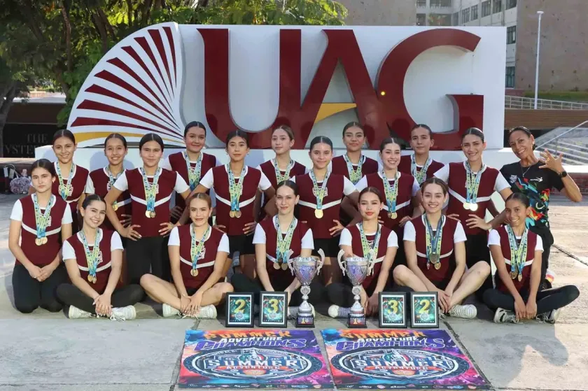 Agrupaciones artísticas de la UAG triunfan en competencia nacional de Cheer y Danza
