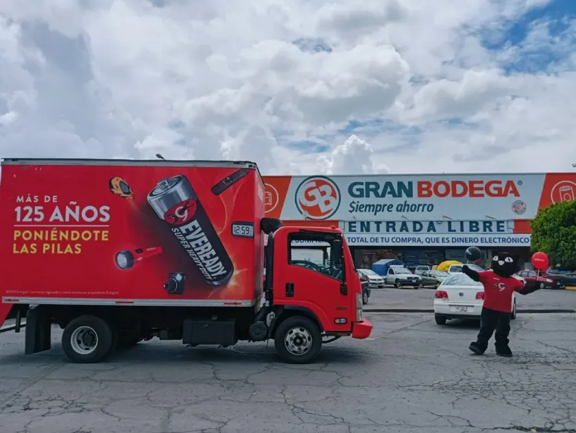 Eveready celebra 125 años de historia con una caravana conmemorativa por cinco ciudades de México