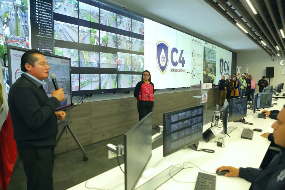 Presentan centro especializado para prevenir inundaciones y robo de agua en Ecatepec