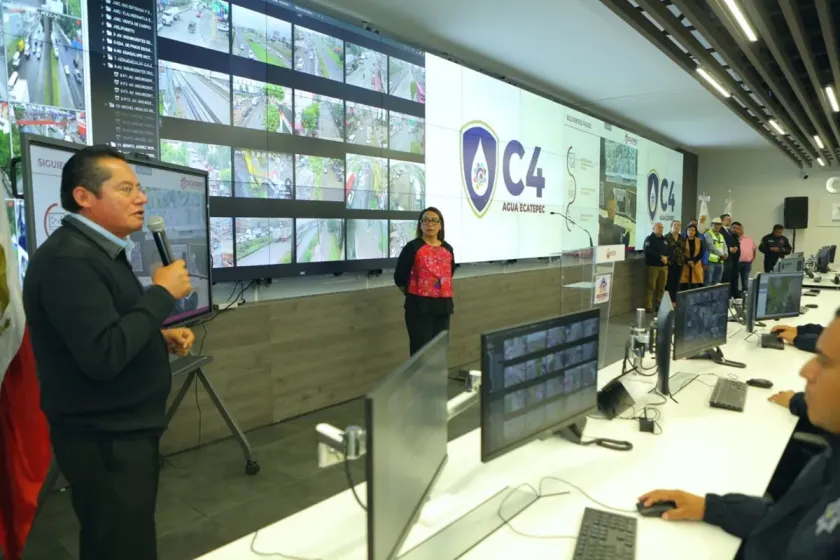 Presentan centro especializado para prevenir inundaciones y robo de agua en Ecatepec