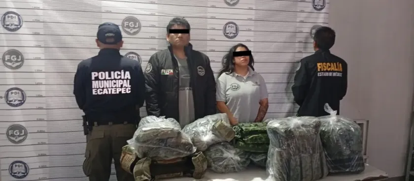Aseguran bodega con equipo táctico y granadas en Chiconautla