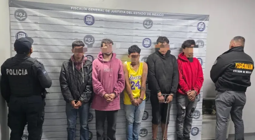 Aseguran inmueble y capturan a cinco hombres en San Martín de las Pirámides