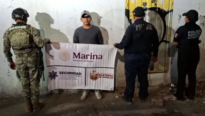 Aseguran punto de huachicol y capturan a presunto responsable