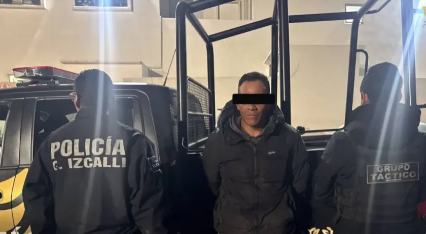 Aseguran sujeto con motocicletas robadas tras operativo en Cuautitlán Izcalli.