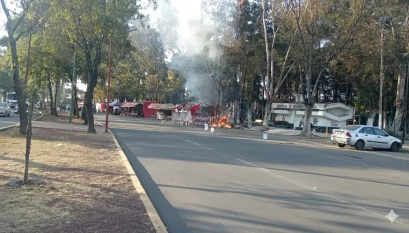 Atienden explosión de cilindro de gas en Cuautitlán Izcalli