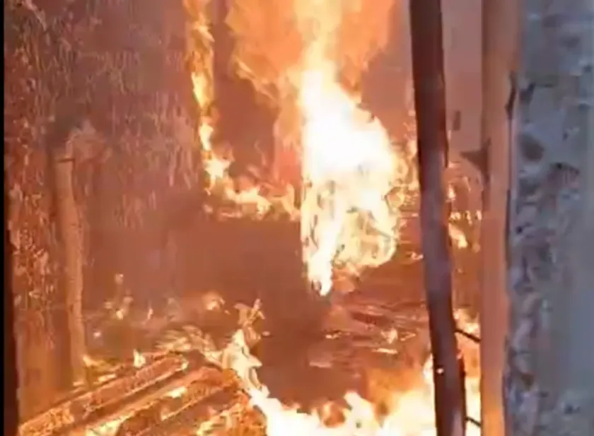 Atienden servicios de emergencia incendio sin lesionados en Texcoco