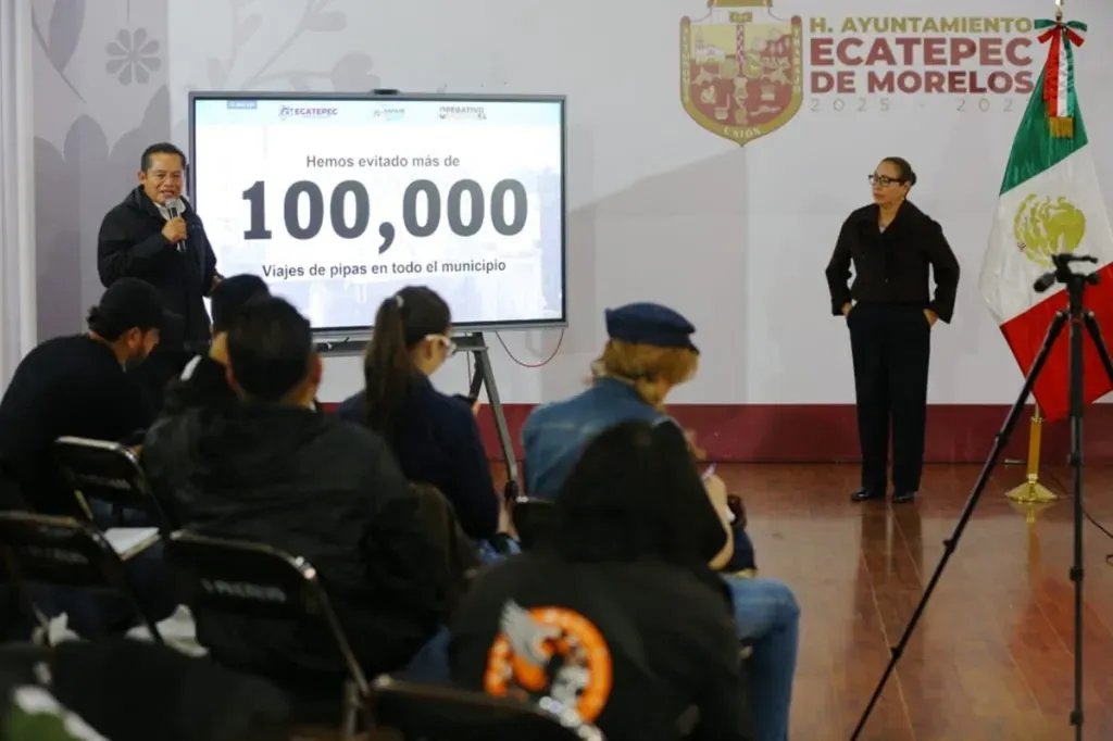  Azucena Cisneros Anuncia Ecatepec Cierra Huachicoleo de Agua