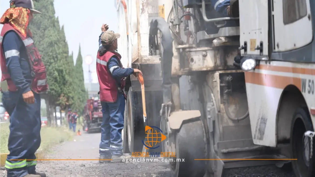 Despliega Tecámac inversión millonaria para reparar vialidades