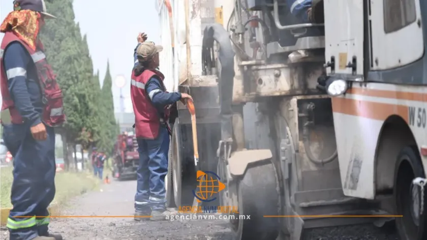 Despliega Tecámac inversión millonaria para reparar vialidades