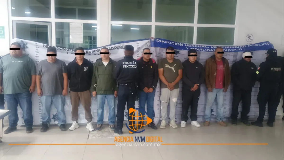 Desarticulan banda dedicada al robo de mercancía en Texcoco