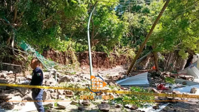Colapsa barda en Huixquilucan y deja tres obreros muertos