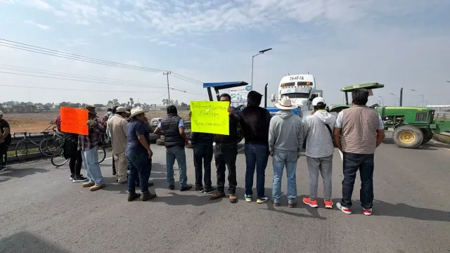 Bloquean accesos al AIFA por conflicto de límites territoriales