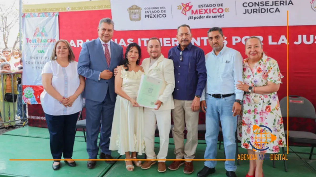 Fortalecen tejido social de Teotihuacán con bodas colectivas gratuitas