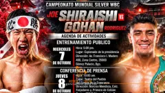 Enfrentará Gohan Rodríguez al japonés Joe Shirashi en Gómez Palacio 