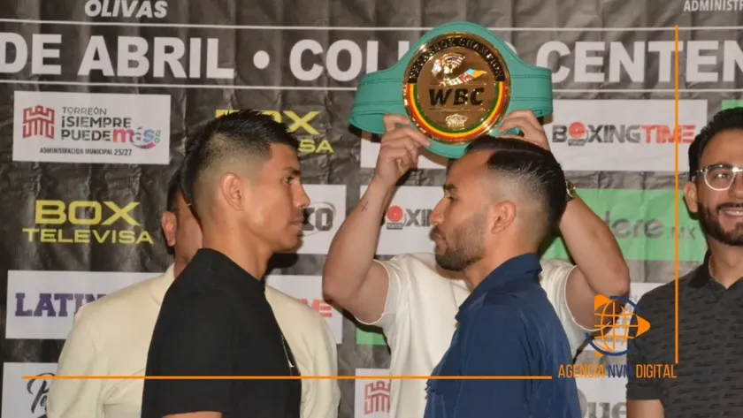 Disputan Velázquez y Olivas corona mundial en Torreón