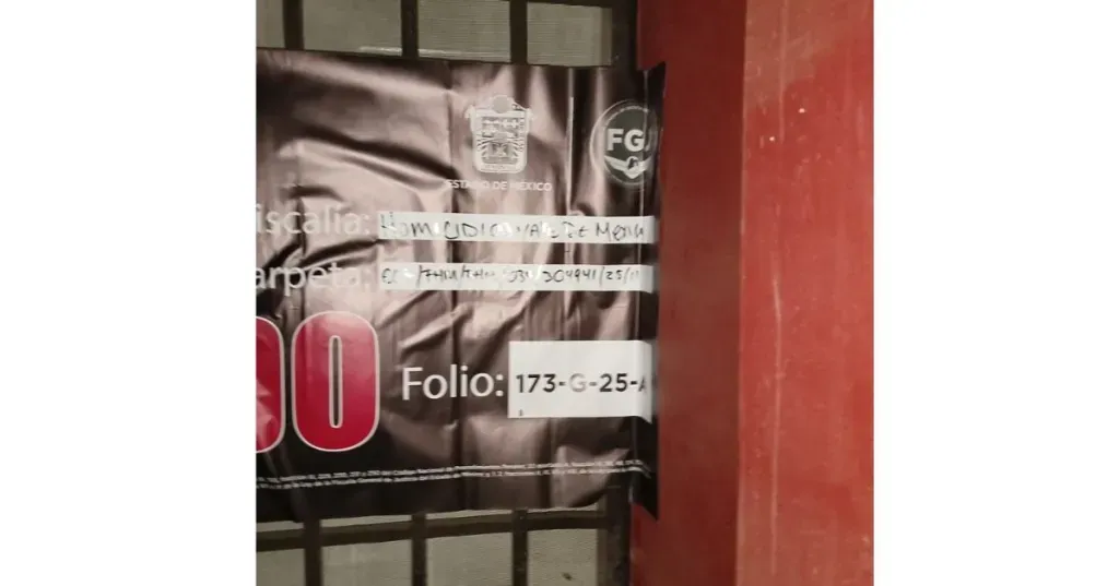 Buscan a presunto homicida de tres personas en Acolman