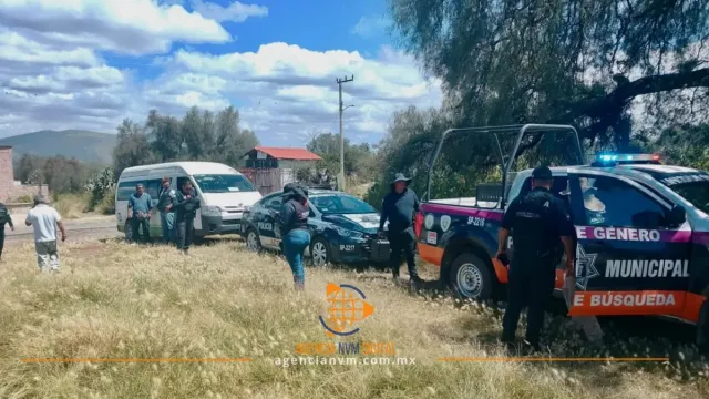 Despliegan operativo de búsqueda con dron en Acolman y Teotihuacán