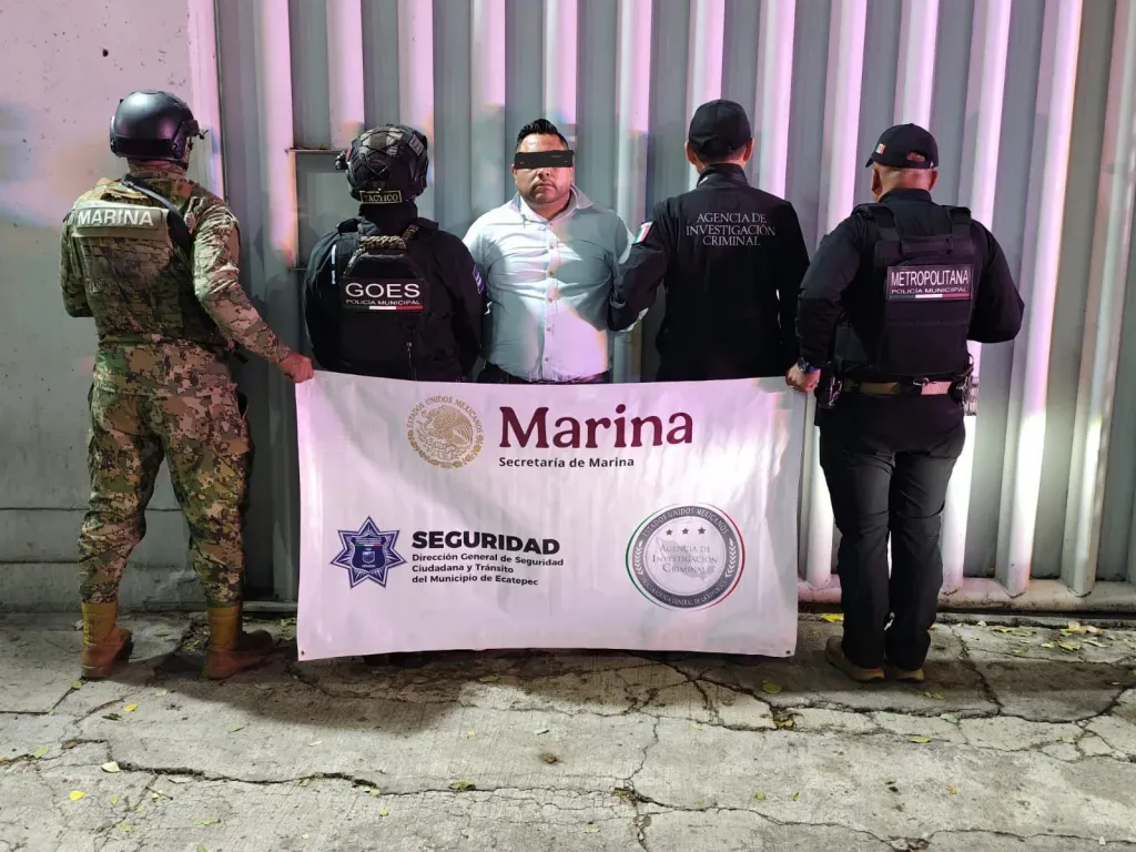 Cae "El Marce", generador de violencia y extorsionador en Ecatepec