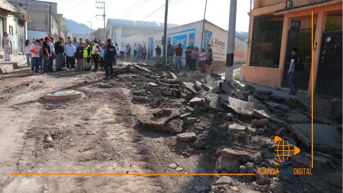 Inician obras viales tras 20 años de abandono en Ecatepec