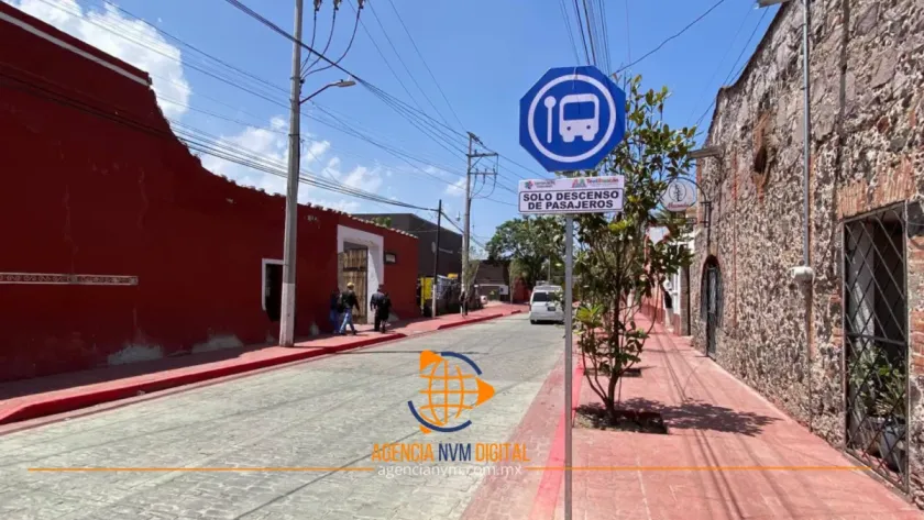 Reubican zona de descenso vehicular en la cabecera municipal de Teotihuacán