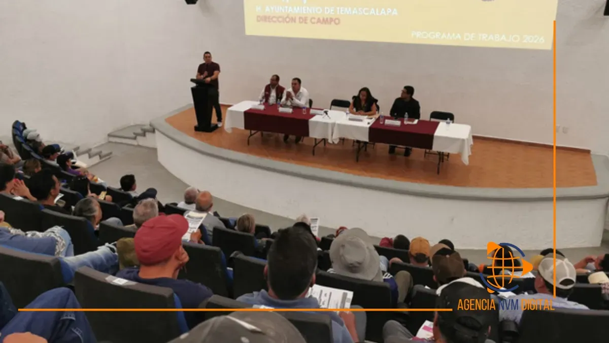 Modernizan labores del campo mediante programa estatal en Temascalapa.