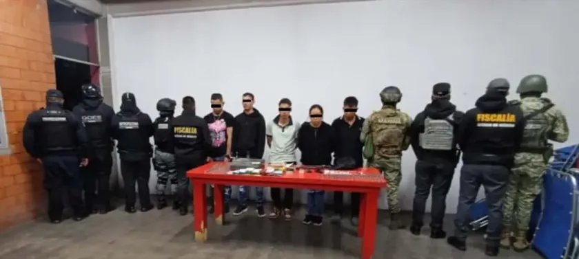 Capturan a cinco integrantes de La Chokiza en Ecatepec