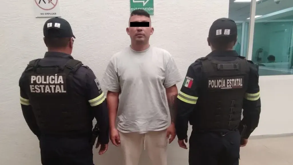 Capturan a hombre armado tras disparos en Chalco
