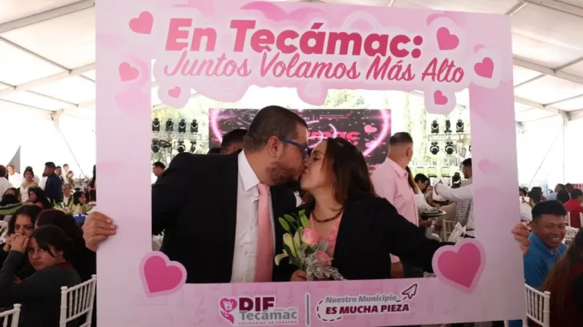 Celebran bodas masivas y conciertos gratuitos en Tecámac por San Valentín