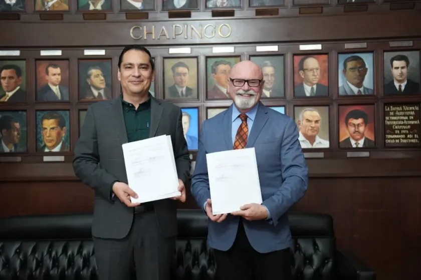 Chapingo y Universidad de Regina firman alianza contra el cambio climático