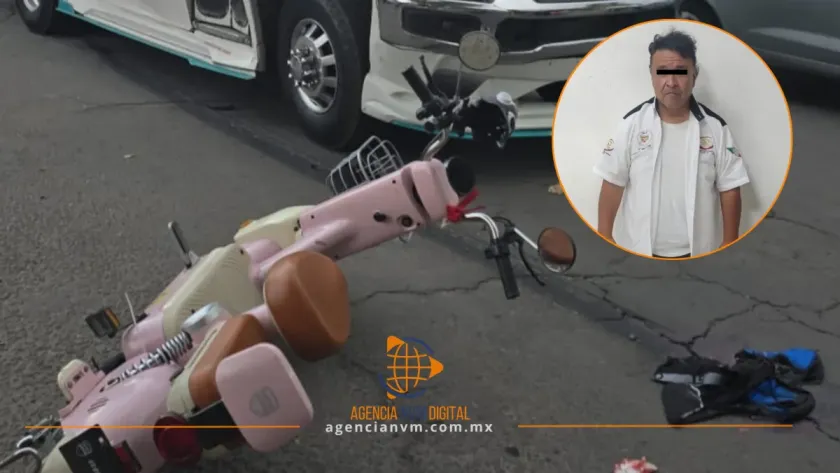 Detienen a microbusero tras embestir a niño en Ecatepec