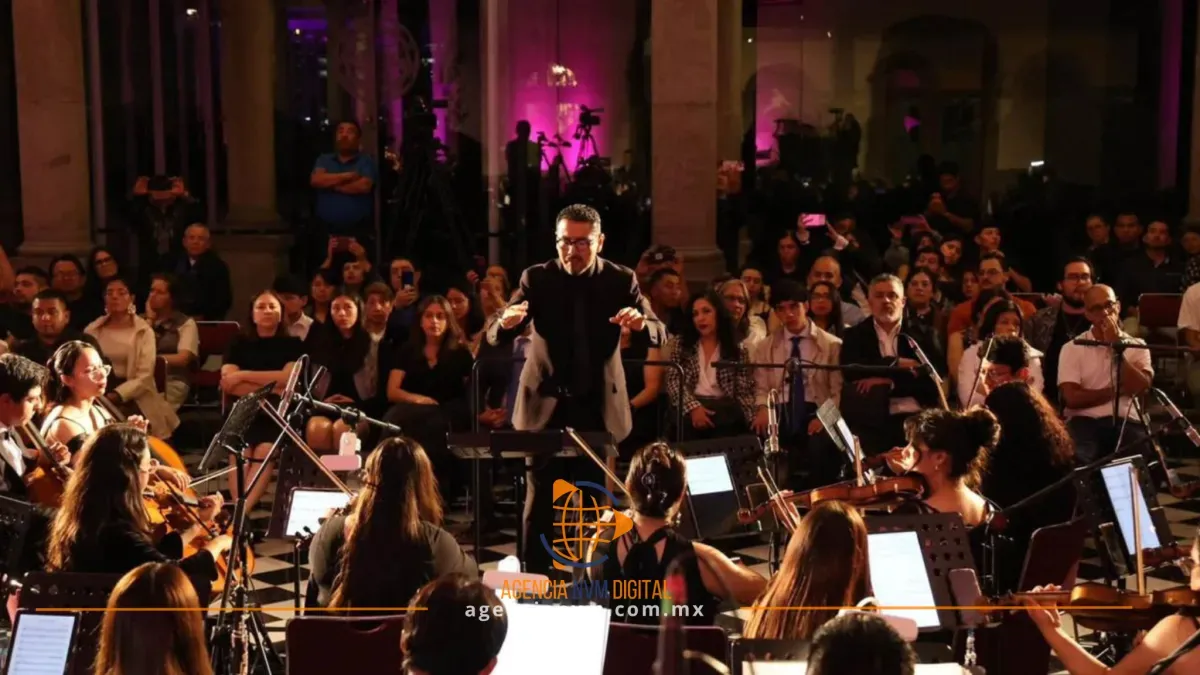 Deslumbran jóvenes de Tecámac con concierto en el Castillo de Chapultepec 