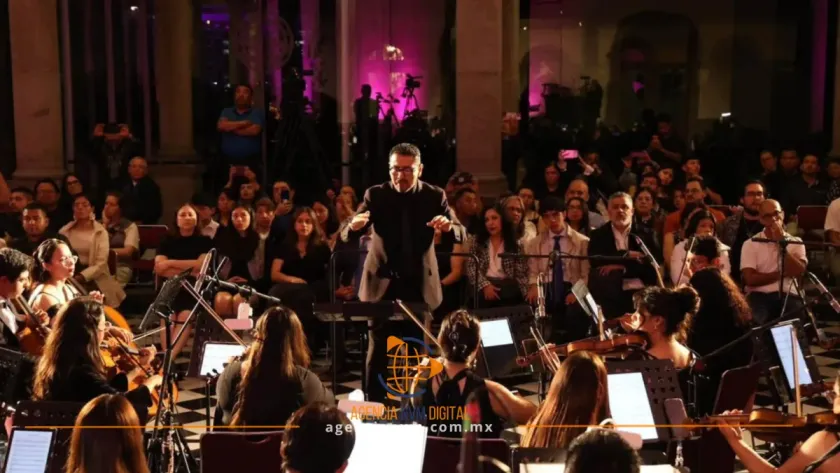 Deslumbran jóvenes de Tecámac con concierto en el Castillo de Chapultepec 