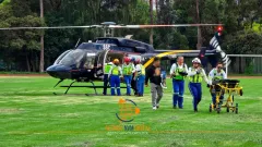 Rescatan a adolescente tras caída desde azotea en Xochimilco