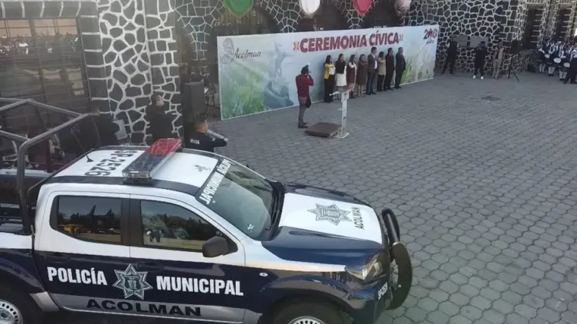 Conmemora Acolman 202 años del Estado de México