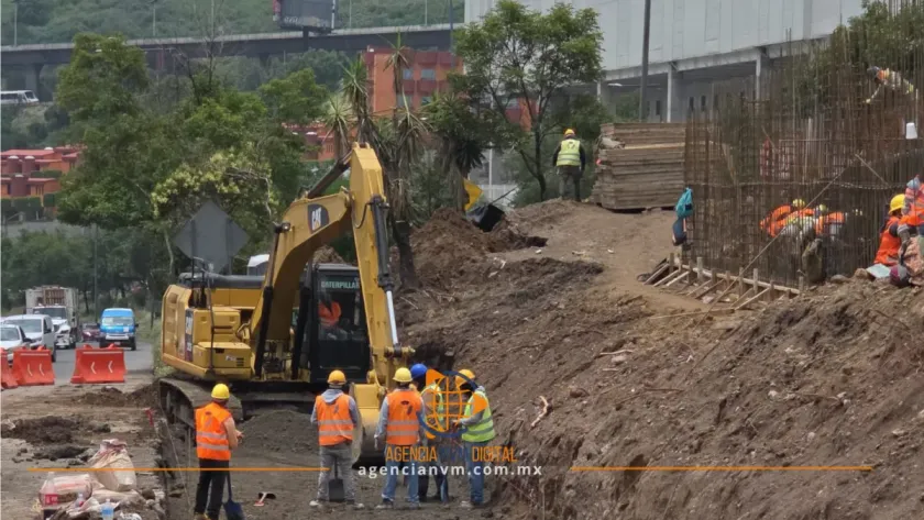 Avanza construcción de la Línea 5 del Mexibús.