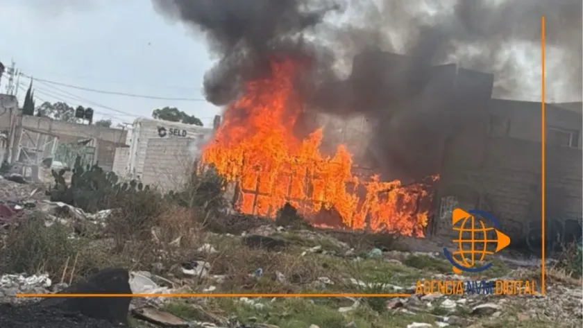 Sofocan incendio en vivienda de la colonia La Garita