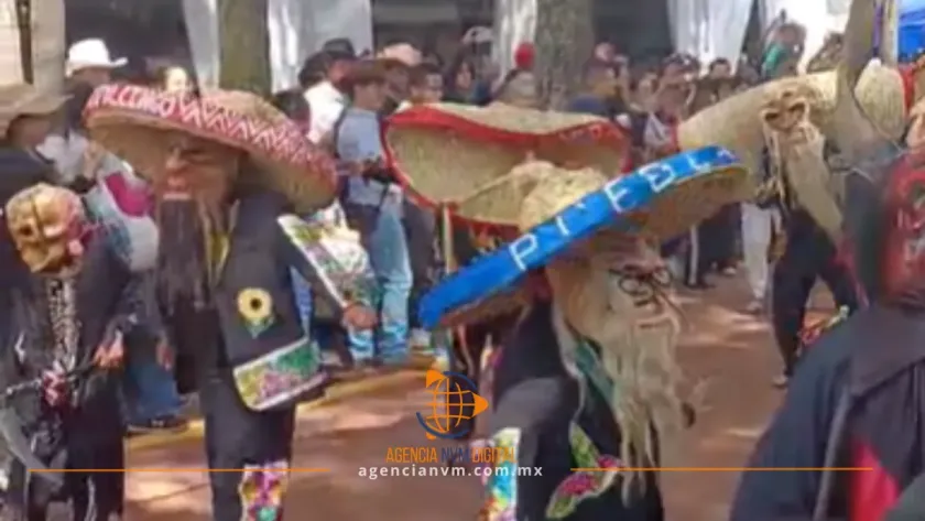 Presentan ancestral Danza de Tecuanes en la Universidad Chapingo  