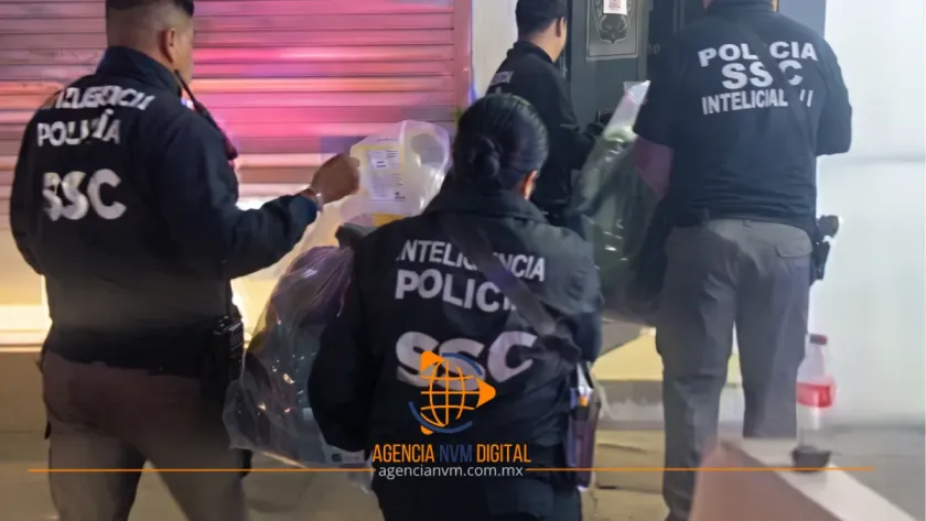 Ejecutan cateo en inmueble de la alcaldía Venustiano Carranza