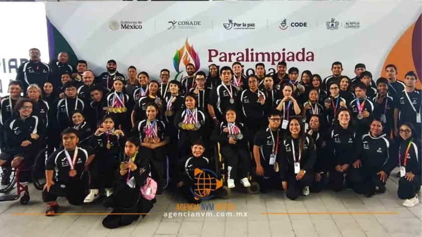 Conquista Edomex 40 oros en Paralimpiada Nacional CONADE