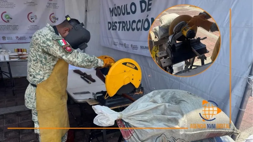 Lanzan campaña de desarme voluntario en municipios del Edomex