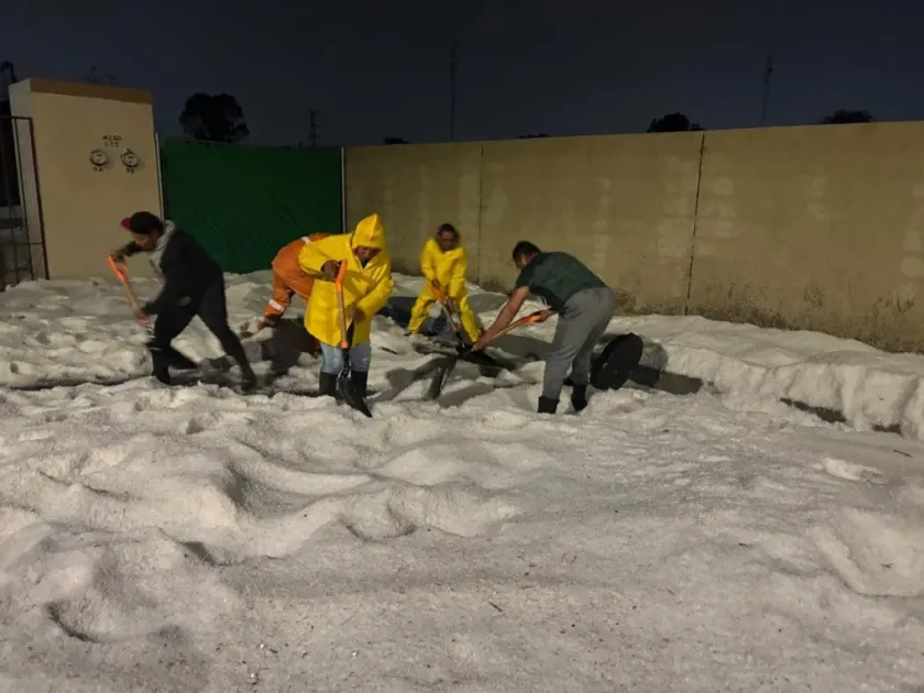 Despliega ayuntamiento operativo de limpieza tras colapso de techos